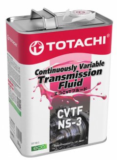 TOTACHI CVTF NS-3 4л Масло для Вариаторных трансмиссий