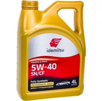 IDEMITSU EXTREME F-S SN/CF 5W40 4л Масло моторное