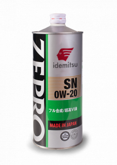 IDEMITSU ZEPRO ECO MEDALIST SN/GF 0W20 1л Масло моторное