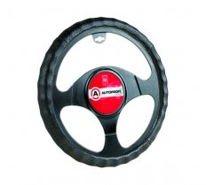 AP-396 BK(L) Оплетка руля AUTOPROFI