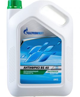 Gazpromneft Antifreeze 40 BS (зеленый) 5кг Жидкость охлаждающая