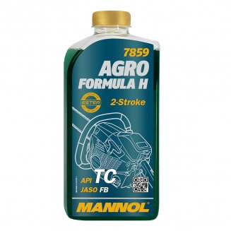 MANNOL 7859 Agro for Husqvarna TC JASO FB 2T 1л Масло моторное для мотопил