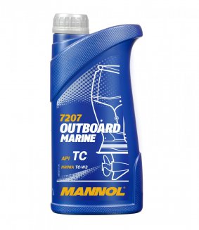 MANNOL 7207 2T OUTBOARD Marine TC TC-W3 п/с 1л Масло моторное