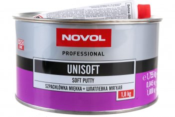 NOVOL Unisoft Шпатлевка Мягкая 1154/1155 1,8кг