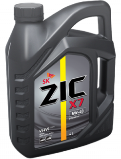 ZIC X7 5w40 4л Масло моторное