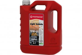 TOTACHI NIRO LV Semi-Synthetic SAE 10W40 SN/CF 4л Масло моторное