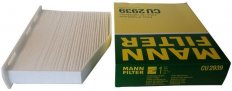 MANN FILTER CU 2939 Фильтр салонный