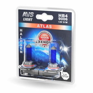 AVS HB4 9006 12V 55W 5000K A78573S