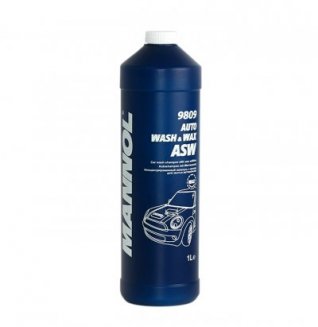 MANNOL 9809 Автошампунь с воском 1л