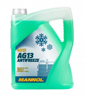 MANNOL 4013 Антифриз AG13 (-40C) Зеленый 5л
