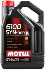 Motul 6100 Syn-nergi 5w30 4л Масло моторное