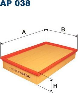 FILTRON AP 038 (C 30 125) Фильтр воздушный