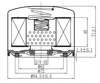 Totachi TC-1249 Фильтр масляный (W 914/2)