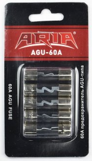 ARIA AGU-60A Предохранители цилиндр.