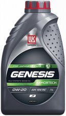 LUKOIL GENESIS ARMORTECH JP 0W-20 1л Масло моторное