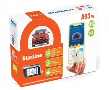 StarLine A93 Автомобильная сигнализация CanLin ECO
