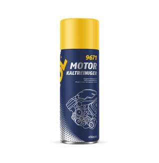 MANNOL 9671 Motor-Kaltreiniger Проф-ный состав для наруж. очистки двиг-ля 450мл