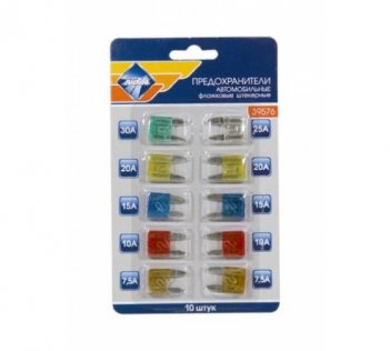 NovaBright 39576 Предохранители флажк. в бл-ре