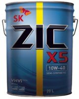 ZIC X5 10W-40 20л Масло моторное