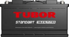Аккумулятор TUBOR Standart 6CT-100,0 VL 850A