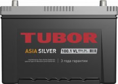 Аккумулятор TUBOR Asia Silver 6CT-100.1 850A BO1