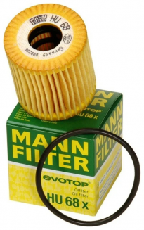 MANN FILTER HU 68x Фильтр масляный