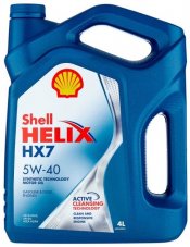 Shell Helix Plus HX7 5w40 п/с 4л Масло моторное