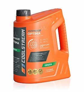 CoolStream Optima Green Зелёный 5кг Антифриз