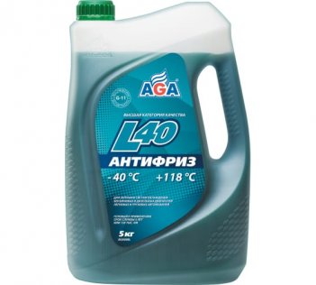 Тосол Aga-L40 готовый к применению (5л)