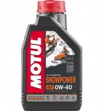 Motul 4T Snowpower 0W-40 1л Масло моторное для снегоходов
