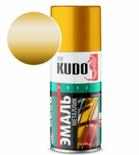 KUDO KU-1028 Эмаль универсальная золото 520 мл