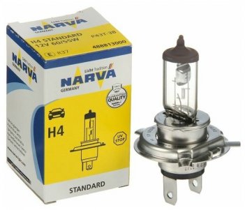Narva Лампа автомобильная H4 12V 60/90w P43t (48881)