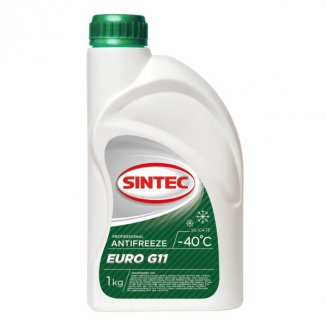 SINTEC Антифриз G-11 1кг EURO (зел)
